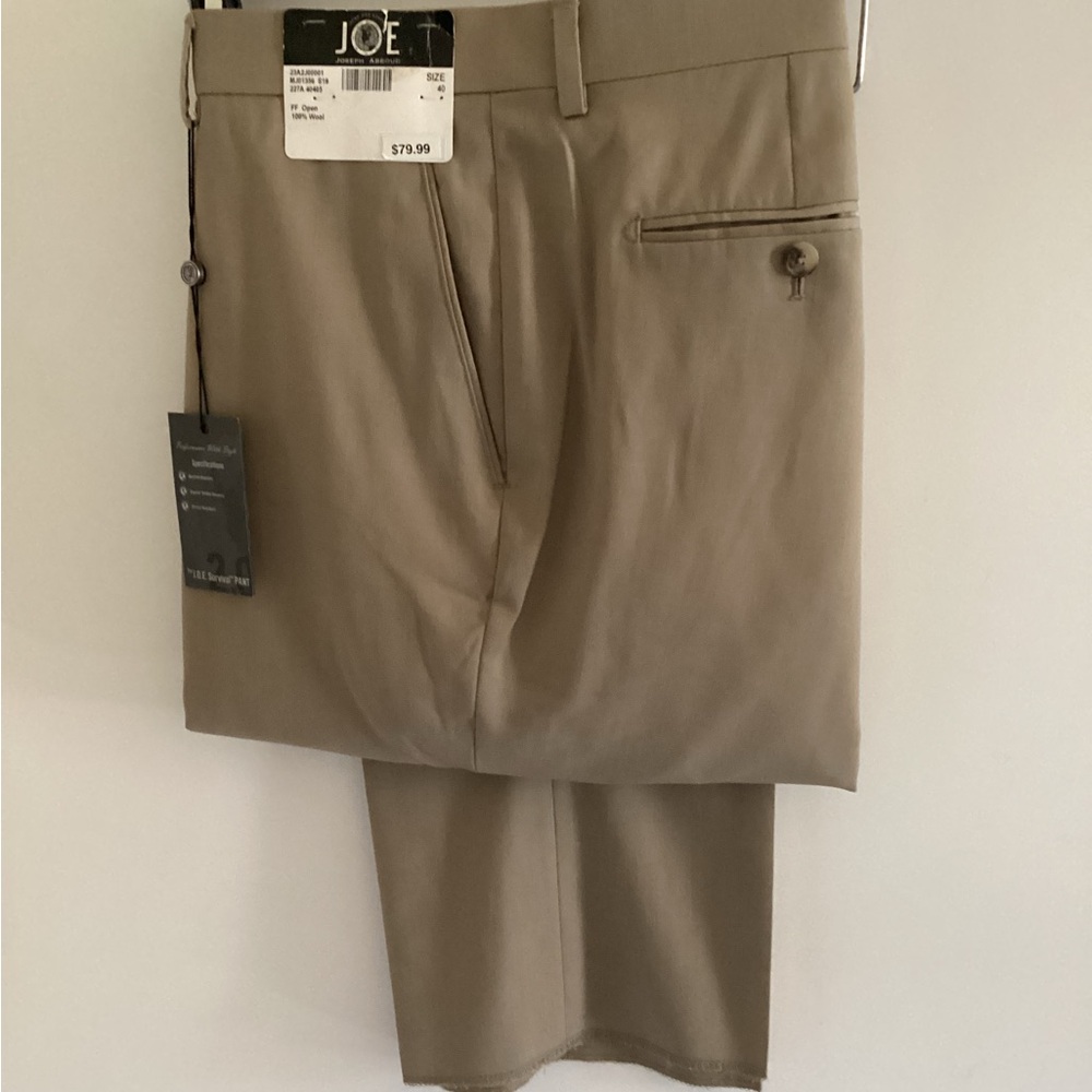 Joseph Abboud Classic 100% Wool Dress Pants